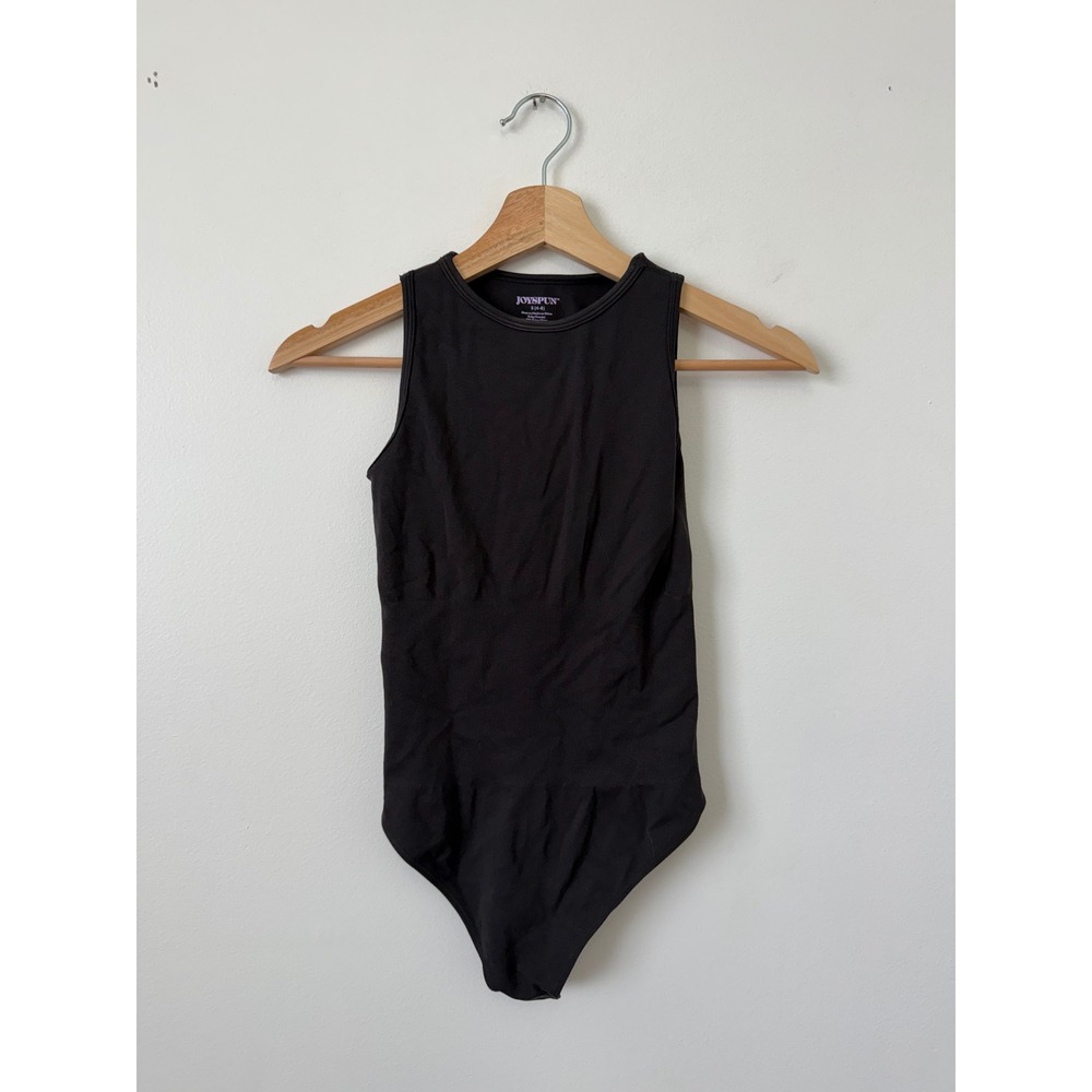 Joyspun Women's Seamless Slimming High Neck Bodysuit – Black – Size Small – NWOT